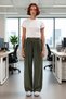 Women's Fashion Wide Leg Wide Leg Pants with Belt Summer Casual Summer - 4