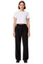 Women's Fashion Wide Leg Pleated Woven Pants High Waist Casual Daily Summer Use - 5