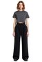 Women's Fashion Wide Leg Pants Woven Fabric Regular Waist Regular Size Daily Use - 5
