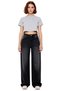 Women Fashion High Waist Long Length Palazzo Jean Cotton Casual Style Weekend Seasonal Use - 5