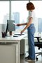 Women's Fashion Wide Leg Low Waist Denim Pants Cotton Casual Combinations Weekend Quality Material - 4
