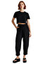 Women's Fashion High Waist Harem Pants Solid Pattern Comfortable Fit Daily Use Summer - 4