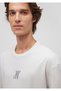 Pro Logo Printed Gray T-Shirt Loose Fit / Loose Relaxed Fit 0612189 -70080 - 5