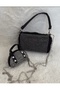 Black Stone Women's Shoulder Bag - 2