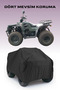 Aeon Cobra 180 ATV علامة تجارية مقاومة للماء - أسود