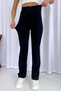 Palazzo Full Lycra High Waist Women's Trousers - Black
