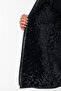 Women's Genuine Leather Black Leather Coat - 8