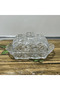 Crystal Glass Dish with Lid - Elegant Clear Serveware for Sweets & Dates - 4