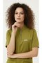 Women's Doctor & Nurse Uniform Set Lycra– Oil Green Scrubs Top and Pants Set Lycra