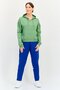 Women Sportswear Fit Long Sleeve Training Hooded Sweatshirt, Green - 4