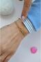 Knotted Intention Bracelet – Stainless Steel, Adjustable, Unisex Italian Model - 3