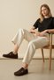 Unisex Genuine Suede Natural Cork Sole Arch Supported Anatomical Shoes - 6