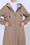 Long Hat with Pattern Inside O1215 Mink - 2