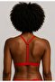 New Year Red Full Lace Back Striped Detail Bralet Ds200501Br - 2