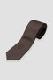 Tie 8 cm Microfiber Polyester Brown Men's Plain Tie