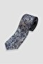 Tie 8 cm Microfiber Polyester Light Gray Men's Patterned Tie