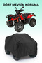Kuba LH 500 ATV WATERPROOF BRAND - BLACK