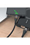 كابل USB إلى Type-C من القماش مع اضاءة بطول 1.2 متر - 2