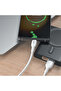 كابل شحن ونقل بيانات USB من السيليكون - من النوع C - 2