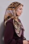 وشاح حريري بنمط فرو المنك - 3