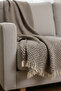 Double-Sided Cotton Sofa, Armchair, Lounge Chair Cover Shawl / Stylish Design 170x210 - 2