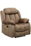 كرسي استرخاء ثابت فاخر - تصميم أنيق وداعم، بني CR0516RF51DII - 4