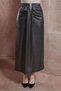 SILVERY KNITTED FABRIC SKIRT 60569
