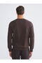 Crew neck printed men's sweatshirt - 4