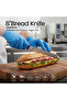 Premium 18-Piece Blue Stainless Steel Knife Set - 4