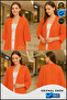 Knitwear Cardigan Perforated Buttonless Knitwear Cardigan Sizeless Cardigan - 3