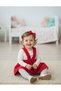 Red Crepe Salopet Dress Bandana - 2
