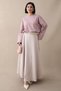 Oversized Wide Sleeve Dusty Rose Sweatshirt - 4