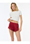 Lace Detailed Short Satin Shorts Pajama Bottoms - 3