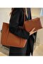 women's tan puppy shoulder bag - 2