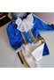 Prince Set-Sax Blue Velvet Frock Set- Mevlut Set - 4