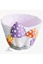 Mushroom Embossed Cobalt Candle Holder Silicone Mold K-1485, Polyester Stone Powder Cement Plaster Mold - 7