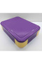 Lunch Box for Kids - Leak-proof Bento Box with Compartments (Purple) - 4