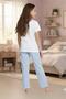 Girl's Patterned Short Sleeve Pajama Set - 2