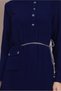 Button Dress with Belt Detail 41736 - 4