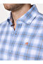 The Woven Herringbone – Light Blue Shirt with Subtle Textured Feel, Slim Fit - 3