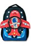 Bag Cennec 3D Astronaut Printed and Winged School Bag - Navy Blue - Boy - 2