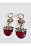 Flower Fan Luxury Earrings 7 cm - 3