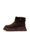 Women's Fur Lined Casual Daily Boots 25K 25K435 Z Brown - 2