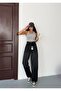 Women's High-Waisted Palazzo Stretch Fabric Stretchy Jeans Pants - 3