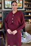 Bordo Double Knitting Suit - Dress & Cardigan - 4