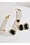 Luxury Pearl Choker Necklace and Earring Set