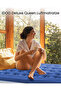 Inflatable Mattress with Inflation & Deflation Pump in Just 3Minutes for Home 203 x 152 x 46 cm - 3