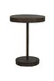 Garden Table Brown 75.5x106 cm Poly Rattan
