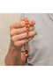 Silver Ball Kazaz Tassel-Adorned Tightened Amber Prayer Beads - 4