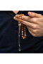 Silver Kazaz Tasseled Tight Amber Rosary - 2